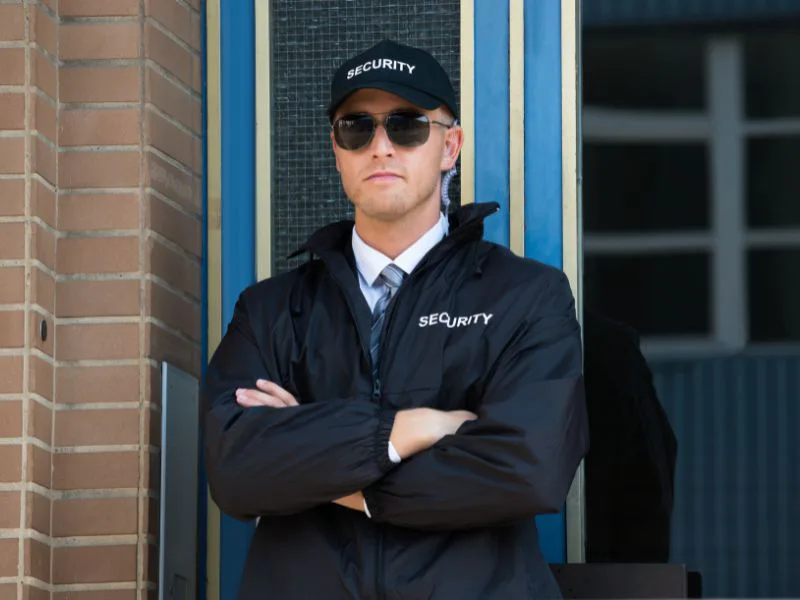 Unarmed security officer in Las Vegas